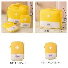 3-Piece Portable First Aid Storage Bag Set