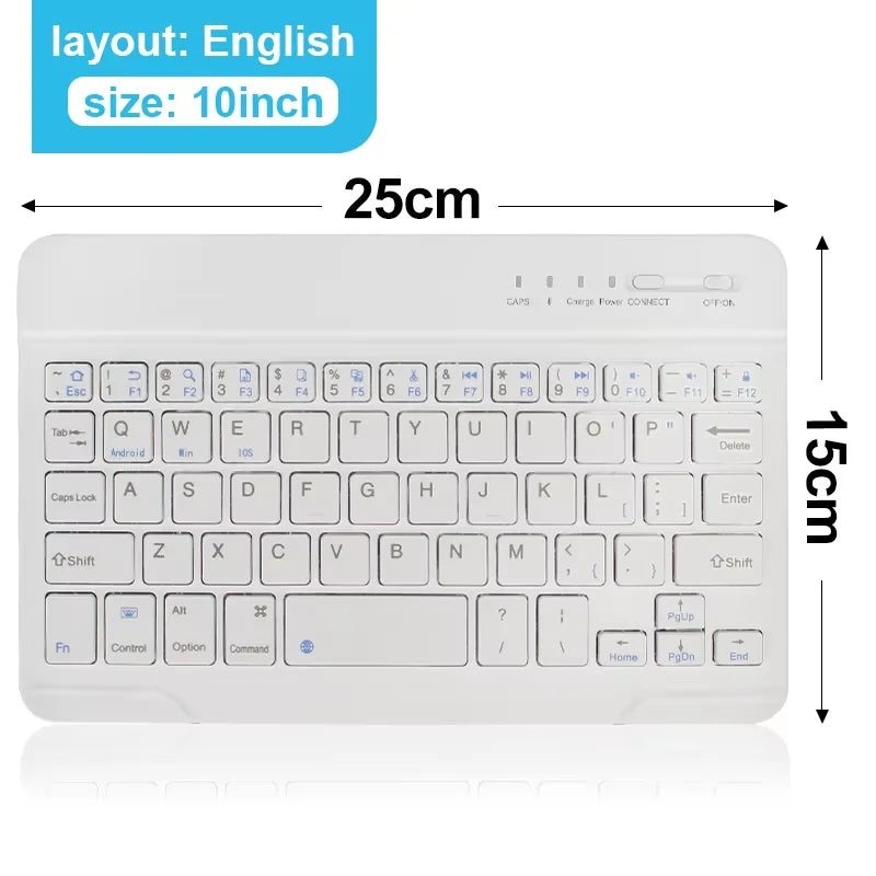 Bluetooth Wireless Rechargeable Mini Keyboard