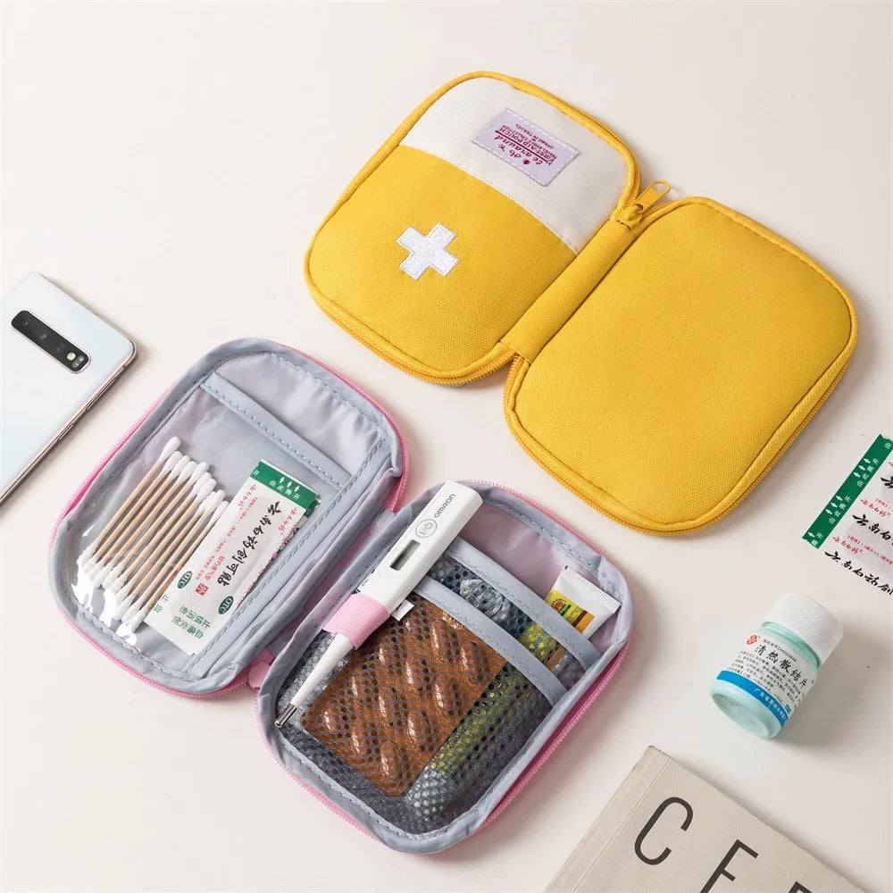 3-Piece Portable First Aid Storage Bag Set