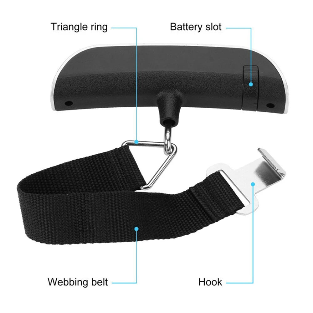 50kg Digital Luggage Hanging Scale