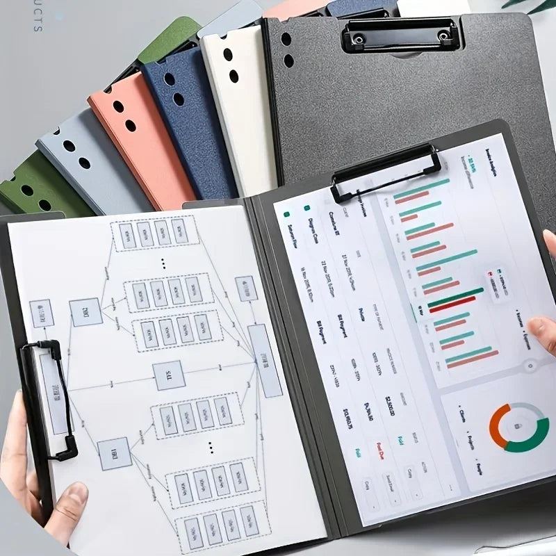 A4 Document Organizer Clipboard Folder