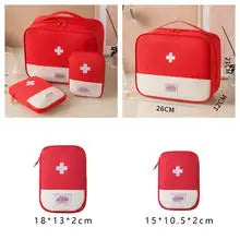 3-Piece Portable First Aid Storage Bag Set