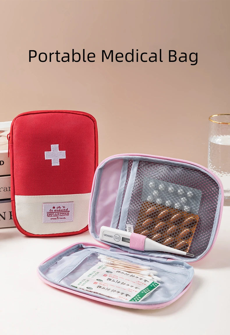 3-Piece Portable First Aid Storage Bag Set
