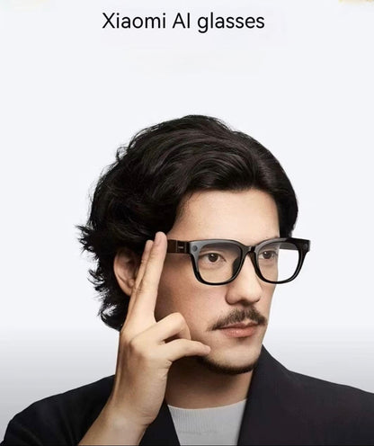 AI Smart Glasses Xiaomi 4K Multifunction Camera, Bluetooth Call, Voice Assistant, Music Player, Translate, Photochromic Glasses