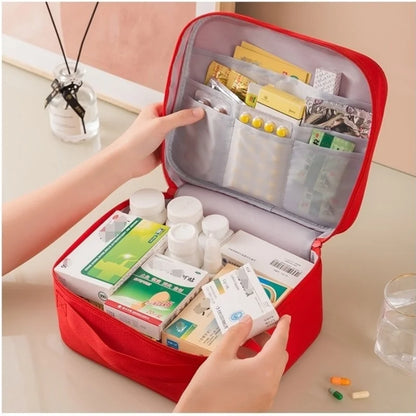 3-Piece Portable First Aid Storage Bag Set