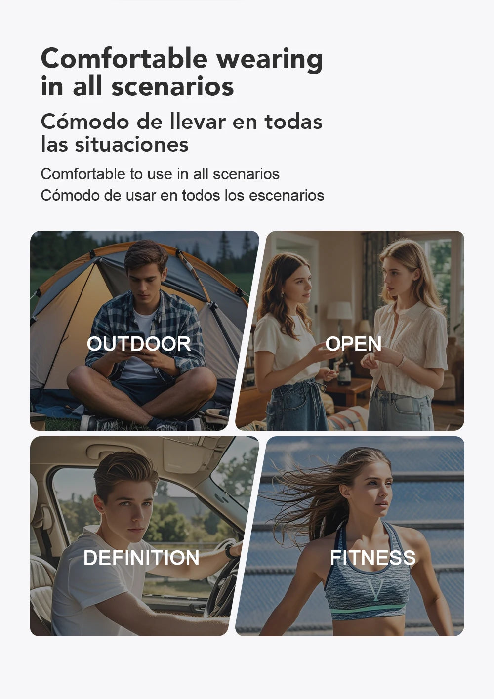 AI-Instant Translator Bluetooth Earbuds 134 Languages