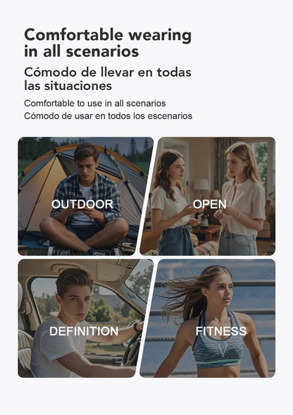 AI-Instant Translator Bluetooth Earbuds 134 Languages