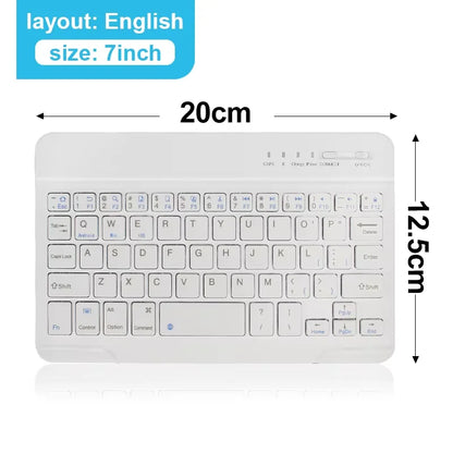Bluetooth Wireless Rechargeable Mini Keyboard