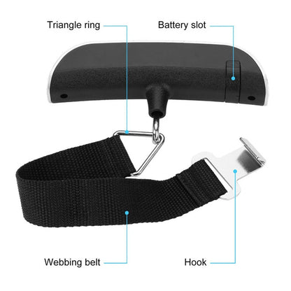 50kg Digital Luggage Hanging Scale
