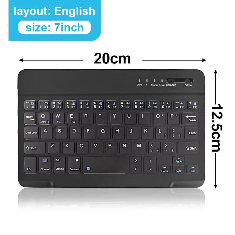 Bluetooth Wireless Rechargeable Mini Keyboard