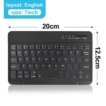 Bluetooth Wireless Rechargeable Mini Keyboard