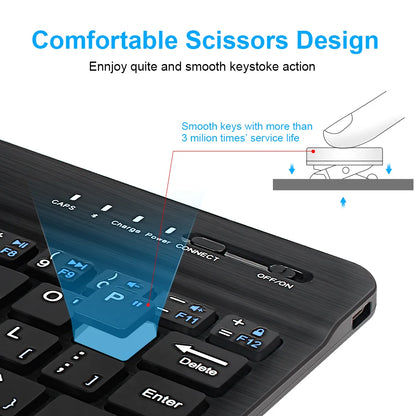 Bluetooth Wireless Rechargeable Mini Keyboard