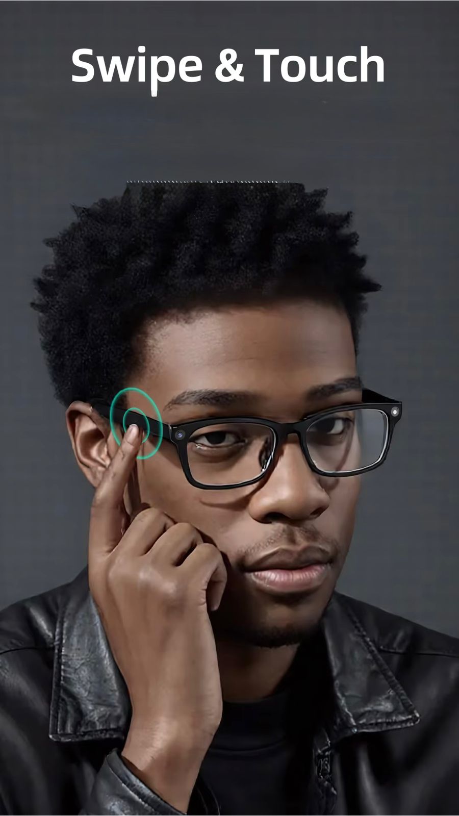 AI Smart Glasses Xiaomi 4K Multifunction Camera, Bluetooth Call, Voice Assistant, Music Player, Translate, Photochromic Glasses