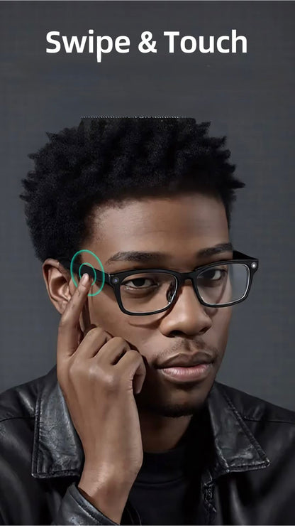 AI Smart Glasses Xiaomi 4K Multifunction Camera, Bluetooth Call, Voice Assistant, Music Player, Translate, Photochromic Glasses